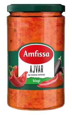 AMFISSA AJVAR BLAGI 550G "FOODLAND"