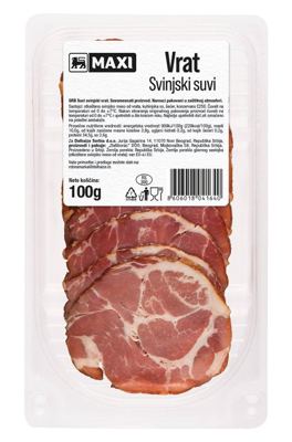 Suvi svinj.vrat/zast.atm.Maxi 100g