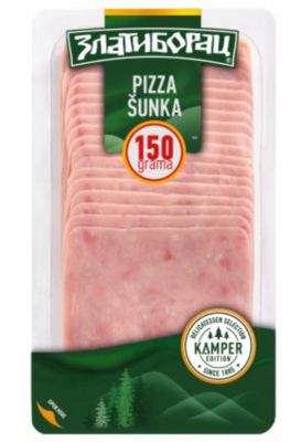 ŠUNKA PIZZA ZLATIBORAC KAMPER NAREZANA ZAŠT. ATM. 150 G
