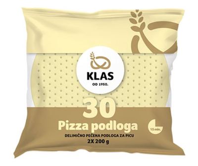 PODLOGA ZA PIZZU 2X200G AS
