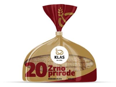KLAS ZRNO PRIRODE REZANI HLEB 350G