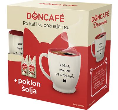 KAFA MLEVENA DONCAFE DŽEZVERSKA 2X200G + ŠOLJA