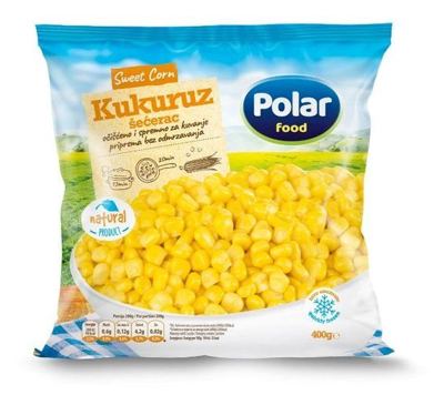 POVRĆE ZAMRZNUTO KUKURUZ ŠEĆERAC 400G POLAR