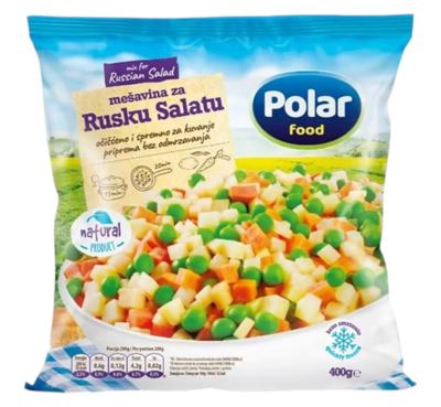 MESAVINA ZA RUSKU SALATU POLAR FOOD 400G