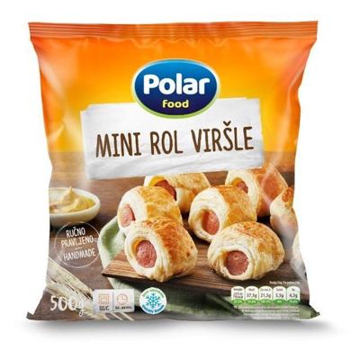 MINI ROL VIRŠLE 500GR POLAR FOOD