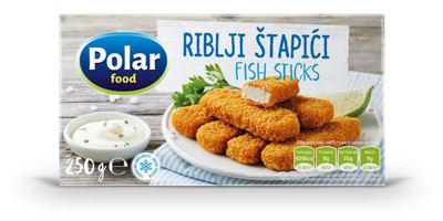 PANIRANI RIBLJI ŠTAPIĆI 250GR POLAR FOOD
