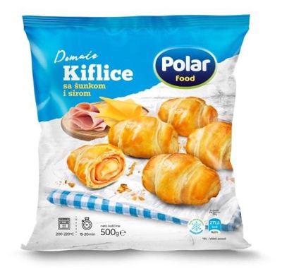 KIFLICE ŠUNKA SIR 500G POLAR