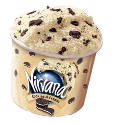 SLADOLED NIRVANA COOKIES & CREAM CUP 150ML