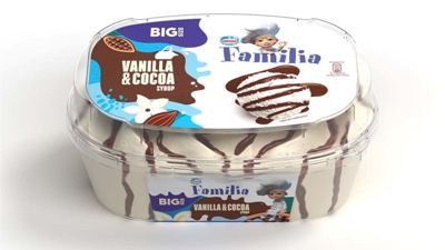 FAMILIA VANILIJA ČOKOLADA 0,9 l/461 g