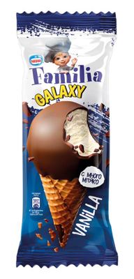 FAMILIA HIT BALL TOP CONE VANILLA 114ML/75GR
