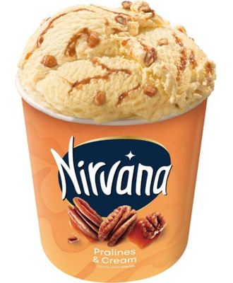 NIRVANA PRALINES & CREAM 750ml