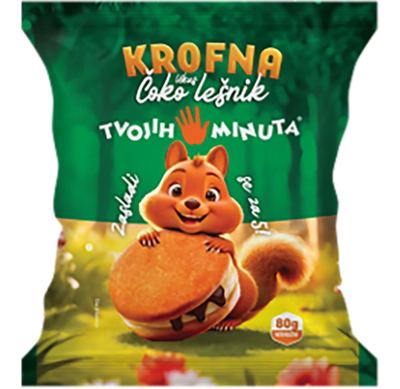 KROFNA ČOKO LEŠNIK TVOJIH 5 MINUTA 80G