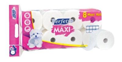 Toalet papir 8/1 MAXI Perfetto 6