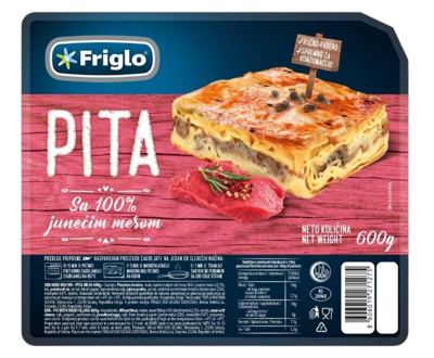 FRIGLO PITA MESO 600GR