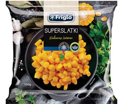 KUKURUZ ŠEĆERAC SUPERSLATKI 350GR FRIGLO