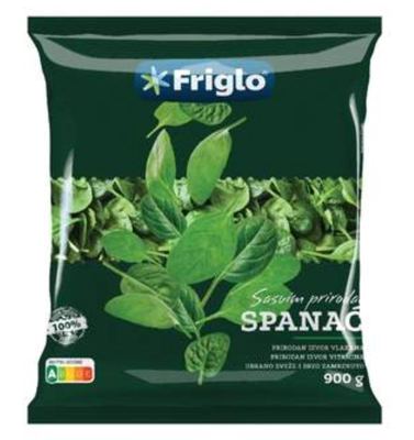 FRIGLO SPANAC u briketim 900G