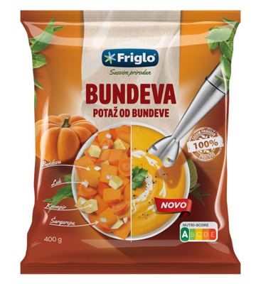 FRIGLO POTAZ BUNDEVA 400GR