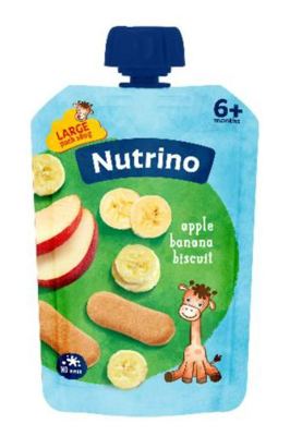 NUTRINO JABUKA BANANA BISKVIT 180G