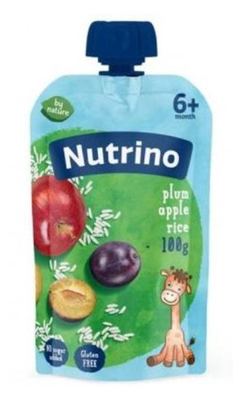Nutrino pauc Jabuka sljiva i pirinac 100g