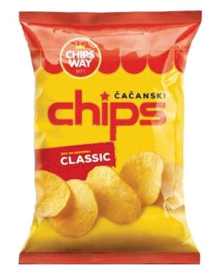 Cacanski chips classic 230g 1107042