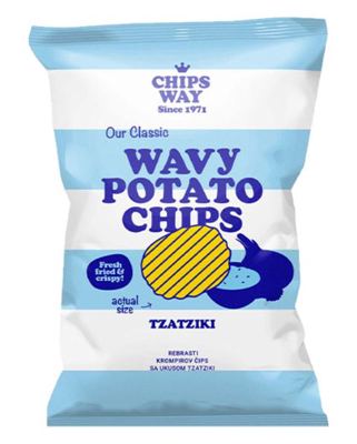 ČAČANSKI ČIPS TZATZIKI 150G