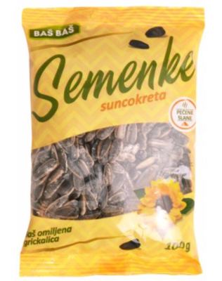 SUNCOKRET PEČENI SLANI BAŠ BAŠ 100G