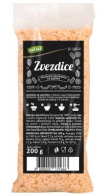TESTENINA ZVEZDICE SA JAJIMA BAŠ BAŠ 200G