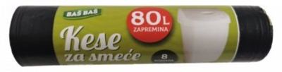 KESE ZA SMEĆE SA TRAKOM 80L BAŠ BAŠ 8/1