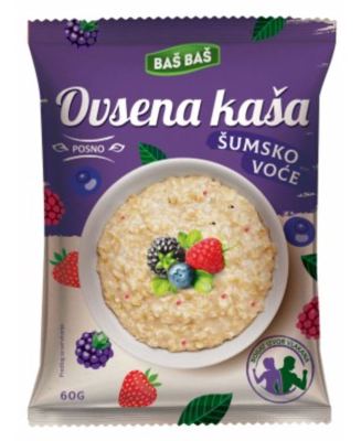 KAŠA OVSENA ŠUMSKO VOĆE BAŠ BAŠ 64G