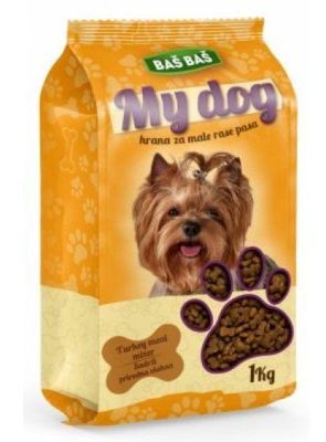 HRANA ZA PSE MALE RASE MY DOG BAŠ BAŠ 1KG