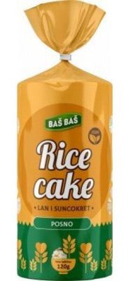 GALETE PIRINČANE LAN I SUNCOKRET BAŠ BAŠ 120G