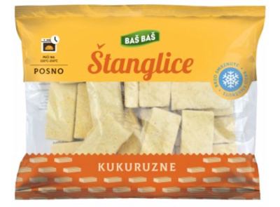 SMRZNUTE ŠTANGLICE KUKURUZNE BAŠ BAŠ 900G