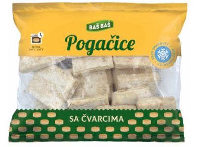 SMRZNUTE POGAČICE SA ČVARCIMA BAŠ BAŠ 900G