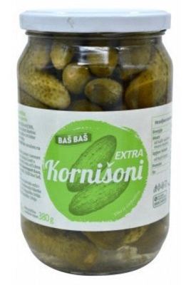 KORNIŠONI EXTRA BAŠ BAŠ 680G
