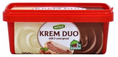 KREM KAKAO-MLEČNI 3% LEŠNIKA BAŠ BAŠ 200G