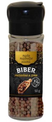 BIBER U ZRNU MEŠAVINA NAŠE NAJBOLJE 50G MLIN