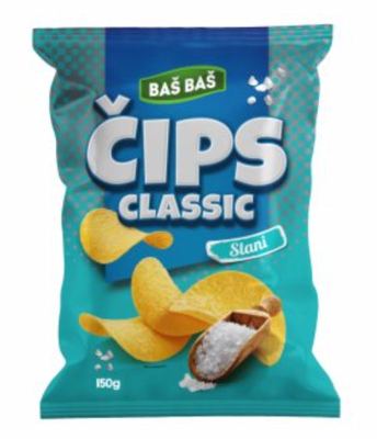 ČIPS CLASSIC BAŠ BAŠ 150G