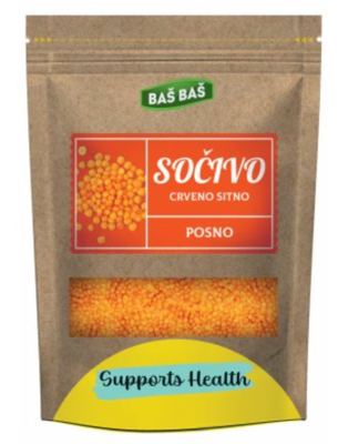 SOČIVO CRVENO SITNO BAŠ BAŠ 500G