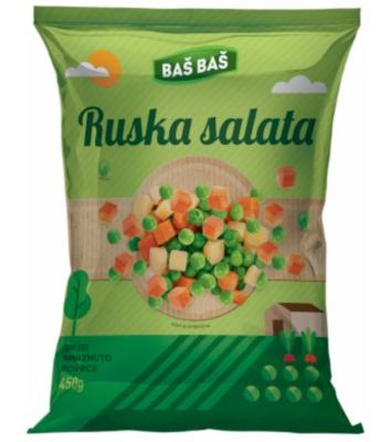 SMRZNUTO POVRĆE RUSKA SALATA BAŠ BAŠ 450G