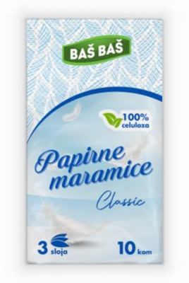 PAPIRNE MARAMICE CLASSIC BAŠ BAŠ 1/1