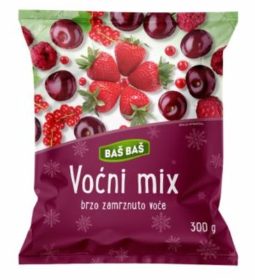 SMRZNUTO VOĆE MEŠAVINA BAŠ BAŠ 300G