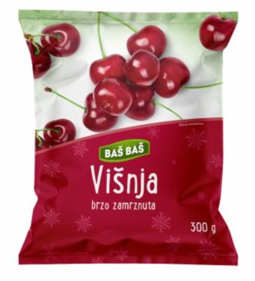 SMRZNUTO VOĆE VIŠNJA BAŠ BAŠ 300G