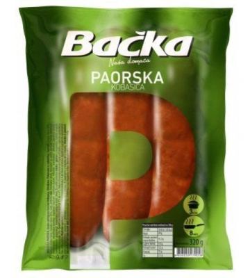 KOBASICA GRILL PAORSKA BAČKA 320G