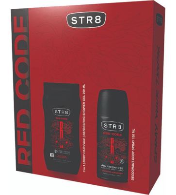 STR8 set Red Code (deo+kupka)