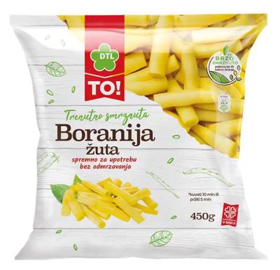 Boranija Žuta TO Zamrznuta Dtl 450 g