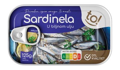 Sardinela U Biljnom Ulju TO Dtl 125 g