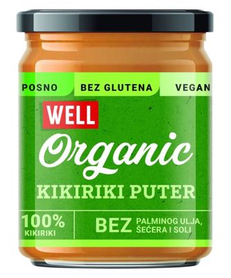 KIKIRIKI PASTA ORGANIK 300G WELL