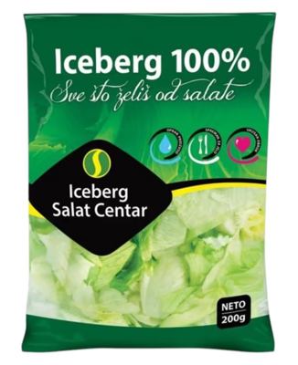 ICEBERG SALATA 200G 100% 4/1
