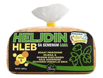 hleb heljdin 300g pekara san 1132