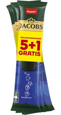 Kafa Jacobs 2u1 5+1kom